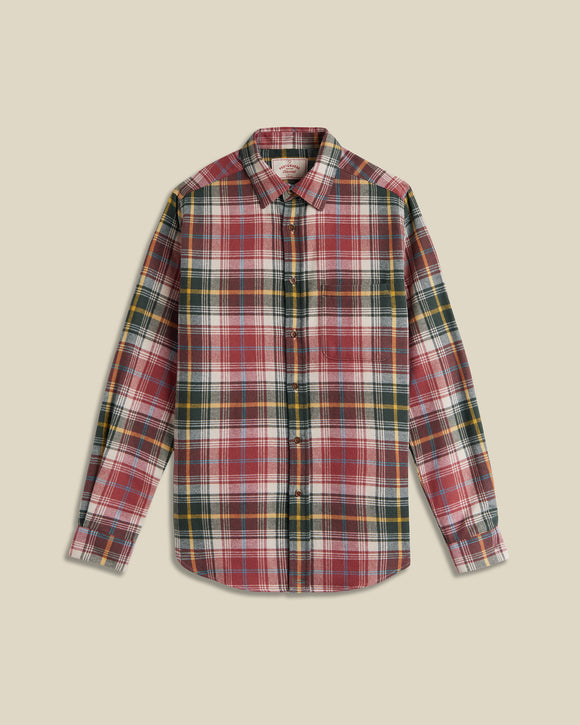 CHEMISE ALPI ROUGE / PORTUGUESE FLANNEL