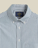 CHEMISE ATLANTICO STRIPE GREEN  / PORTUGUESE FLANNEL