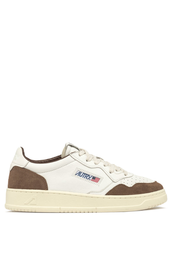 BASKET MEDALIST CUIR BLANC SUEDE CIGAR AUTRY VERSAILLES CONCEPT STORE MULTI MARQUES HOMME FEMME