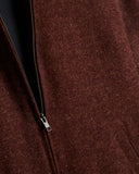 Fermeture zippée YKK de la veste Aurelia Terroir