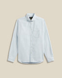 BRUSHED OXFORD SHIRT LIGHT BLUE PORTUGUESE FLANNEL