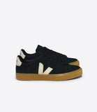 SHOES SUED BLACK PIERRE VEJA 