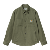 VESTE CRAWFORD DOLLAR GREEN CARHARTT WIP oton-chanvre sergé épais homme streetwear confort poche poitrine nouvelle collection versailles