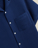 CHEMISE HONEY COMB BLEUE / PORTUGUESE FLANNEL