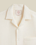 CHEMISE HONEY COMB WHITE / PORTUGUESE FLANNEL