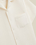 CHEMISE HONEY COMB WHITE / PORTUGUESE FLANNEL
