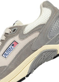 BASKET HYPERWAY SA05 SUEDE GREY SILVER / AUTRY