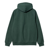 SWEAT CAPUCHE CHASE ZIP DISCOVERY GREEN / CARHARTT WIP