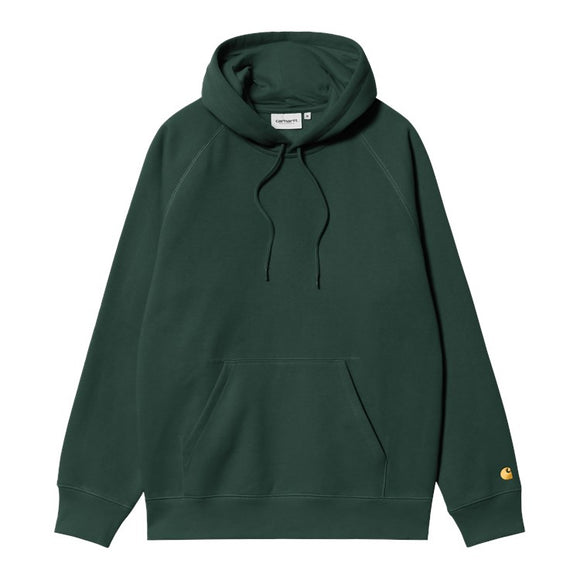 SWEAT CAPUCHE CHASE DISCOVERY GREEN / CARHARTT WIP