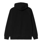SWEATSHIRT HOODED CHASE BLACK GOLD CARHARRT MEN WOMEN BOUTIQUE MAGASIN VERSAILLES
