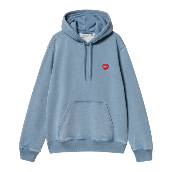 Sweat à capuche Hooded Ingo Light Blue Carhartt WIP – coupe décontractée et teinture garment dyed pour un effet vintage unique. Confortable et durable, conçu en coton épais de haute qualité. Disponible chez SEE YOU, concept store à Versailles.