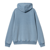 Hooded Ingo Sweatshirt Light Blue Carhartt WIP – dos épuré avec une coupe ample et des finitions soignées. Idéal pour un look casual streetwear. À retrouver en boutique chez SEE YOU à Versailles.