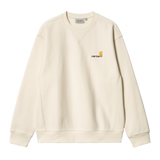 SWEAT AMERICAN SCRIPT SWEAT BEIGE / CARHARTT WIP