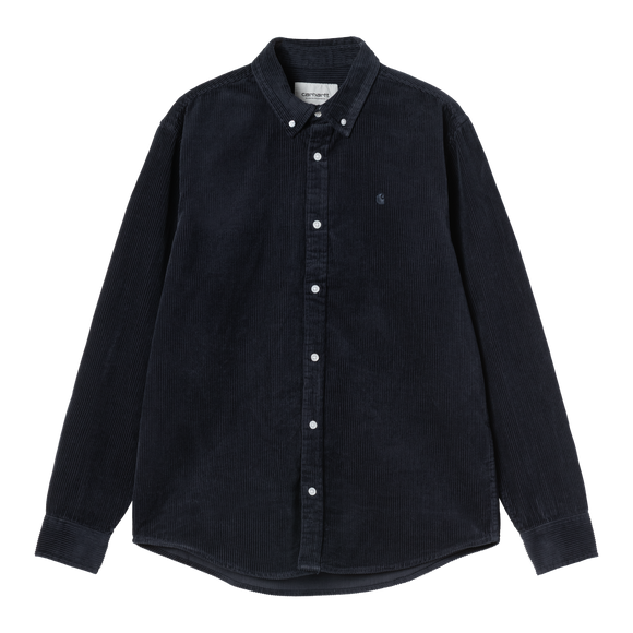 CHEMISE MADISON CORD NAVY / CARHARTT WIP