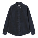 CHEMISE MADISON CORD NAVY / CARHARTT WIP