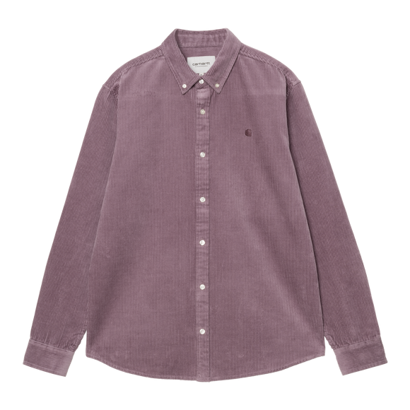 CHEMISE MADISON CORD PHLOX / CARHARTT WIP