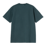 TEE SHIRT S/S VISTA DEEP LAGOON GARMENT DYED / CARHARTT WIP