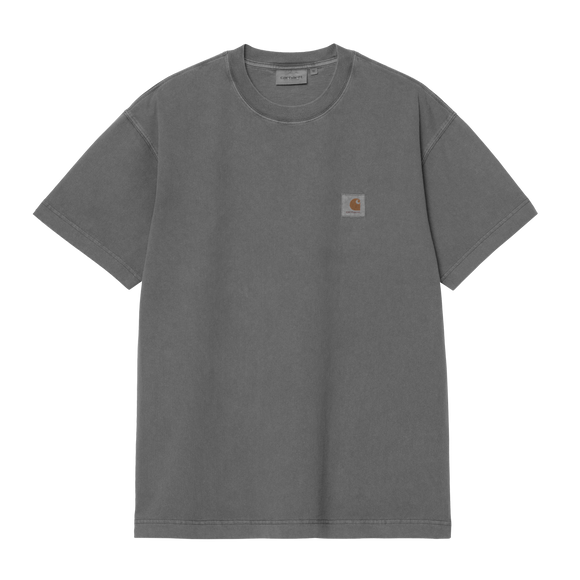 TEE SHIRT S/S VISTA BLACK GARMENT DYED / CARHARTT WIP