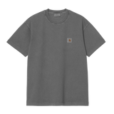 TEE SHIRT S/S VISTA BLACK GARMENT DYED / CARHARTT WIP