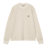 TEE SHIRT L/S WAFFLE FLEUR DE SEL / CARHARTT WIP