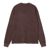 TEE SHIRT L/S WAFFLE PALISANDER / CARHARTT WIP