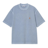 T-SHIRT NELSON WAFFLE GENTLE BLUE / CARHARTT WIP