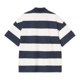 POLO SS DELRAY NAVY WHITE / CARHARTT WIP