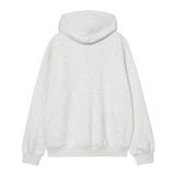HOODED WIP LABEL SWEAT JACKET / CARHARTT WIP