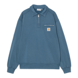 HALF ZIP DETROIT ZIP BLUE RIVER / CARHARTT WIP