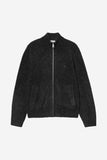 CURTIS SWEATER JACKET TANGLED BLACK  / CARHARTT WIP