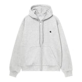 HOODED MACK SWEAT ASH HEATHER / CARHARTT WIP
