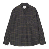 CHEMISE TODRICK HOUNDSTOOTH BLUE / CARHARTT WIP