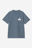 TEE SHIRT CUTOUT ICE BLEU / CARHARTT WIP