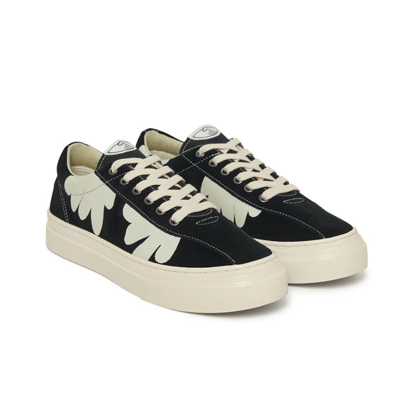 SHOES DELLOW CUP SHROOM HANDS BLACK WHITE STEPNEY Achat Stepney Workers Club Dellow Cup Shroom Hands, Sneakers noir et blanc tendance