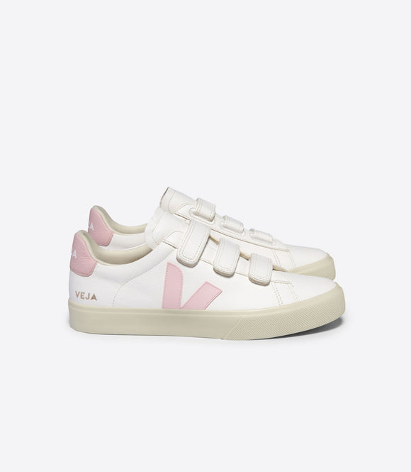 SHOES RECIFE LOGO EXTRA WHITE PÉTALE VEJA 