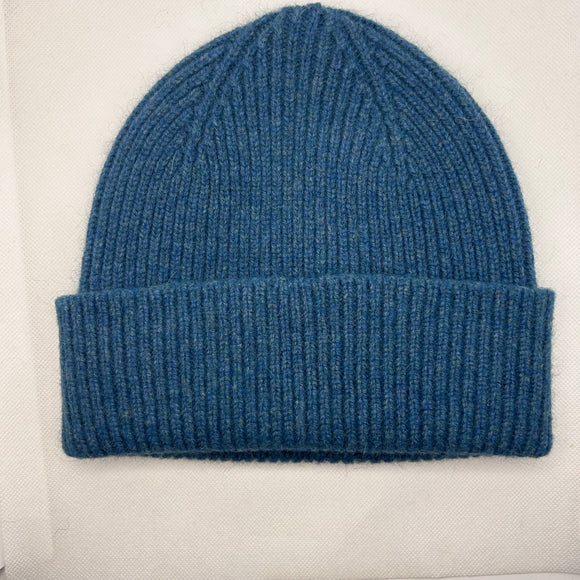 BONNET EN LAINE FINE VERT 