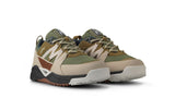 CHAUSSURE HOMME KARHU FUSION 
XC VERT MARRON AVEC SEMELLE GRISE Sneakers rétro running Baskets vintage Sneakers scandinaves Confort et performance Chaussures running lifestyle Look casual sportif