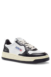 BASKET EN CUIR LOW MEDALIST OIR ET BLANCHE VERSAILLES HOMME AULMWB01
