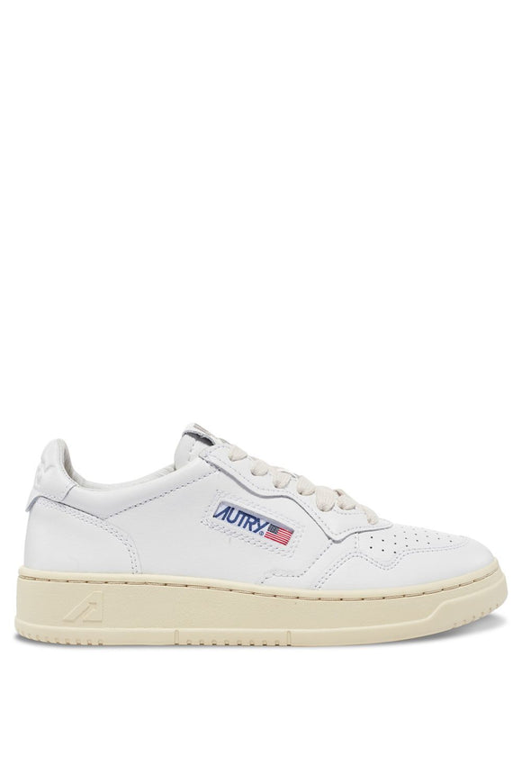 CHAUSSURE MEDALIST CUIR BLANC TALON BLANC AUTRY VERSAILLES YVELINES