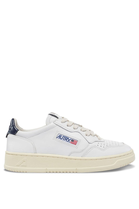 CHAUSSURE MEDALIST LEATHER NAVY AUTRY ACTION SHOES 