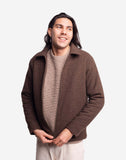 VESTE ZIP SHERWOOD MARRON OLOW