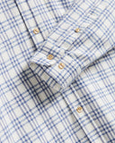 JAR SHIRT BLUE COTTON FLANNEL PORTUGUESE FLANNEL MADE IN PORTUGAL VERSAILLES