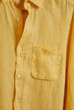 CHEMISE  CLASSIQUE LIN JAUNE PORTUGUESE FLANNEL