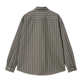 L/S SIGNATURE SHIRT BETZ STRIPES OFFICE GREEN CARHARTT WIP