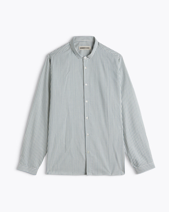 CHEMISE PALA BARRE ECRU BLUE / HOMECORE