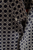 CHEMISE MANCHES COURTES TILE MOTIFS BLEU ET BLANC PORTUGUESE FLANNEL