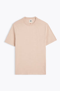 T-SHIRT RODGER EN COTON BIO SALMON PINK HOMECORE HOMME VERSAILLES LEGER POUR L ETE ET DECONTRACTE NOUVELLE COLLECTION