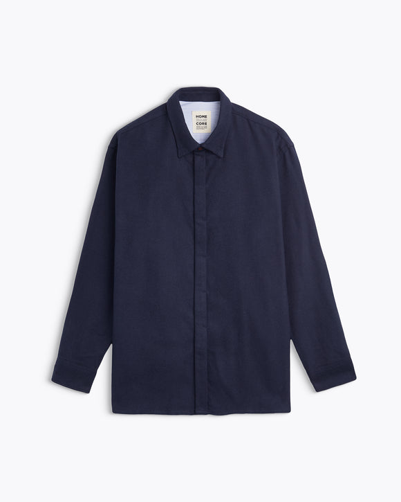 CHEMISE SHADOW BARROW NAVY / HOMECORE