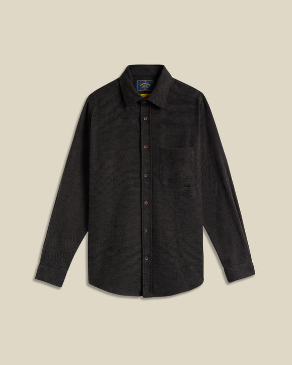 CHEMISE SOUNDS BROWN / PORTUGUESE FLANNEL