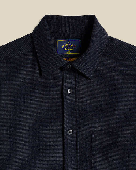 CHEMISE SOUNDS GREY / PORTUGUESE FLANNEL